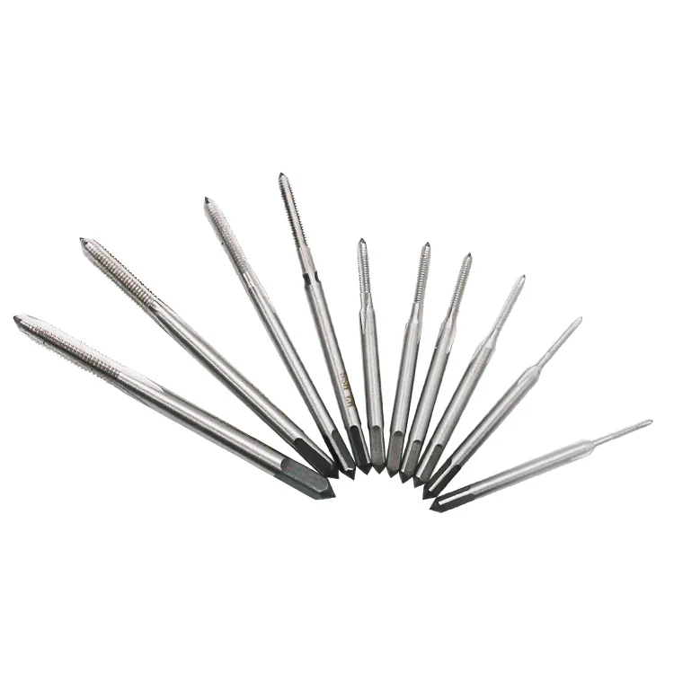 10pcs Micro Machine Screw Taps M1-M3.5 Mini Clocks and Watches Tapping Combination Equipment Tool Set