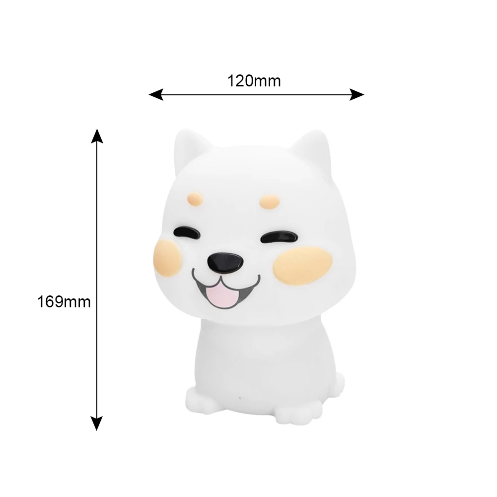 Cute Cartoon Night Light Sleep Accompanying Puppy Dog Lamp Interchangeable Fun Table Lamp Drop shipping