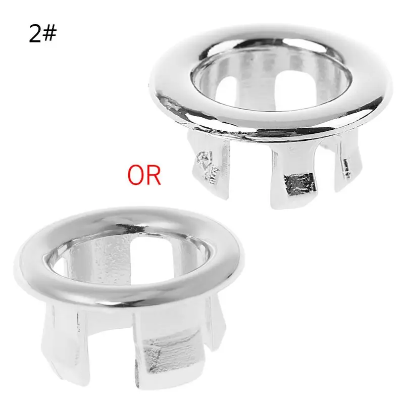 Bathroom Basin Sink Overflow Ring Six-foot Round Insert Hole Cover Cap