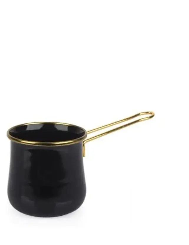 

DOLBOVI Acar Qualita Series 350 ml Enamel Coffee Pot Black Coffee maker турка для кофе cafetera