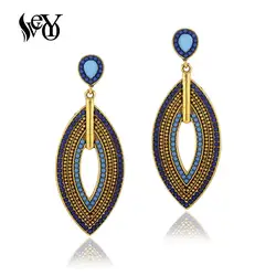 VEYO Ethnic Vintage Acrylic Drop Earrings Hollow Dangle Earrings For Woman Wholesale New