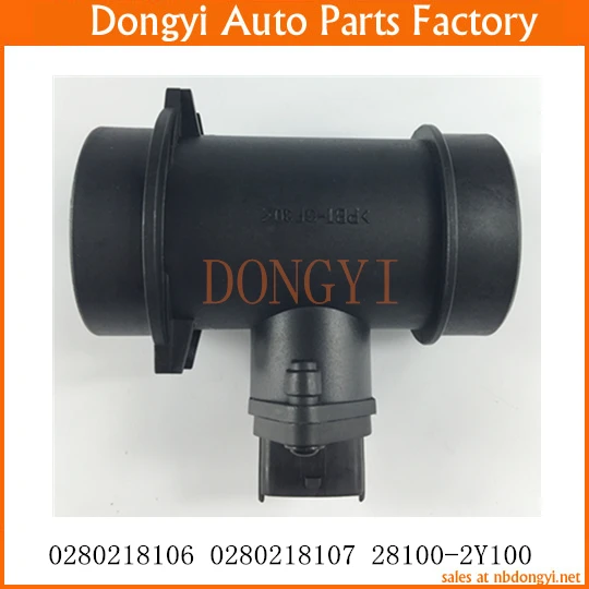 Mass Air Flow Sensor OE No. 0280218106 0280218107 28100-2Y100 281002Y100