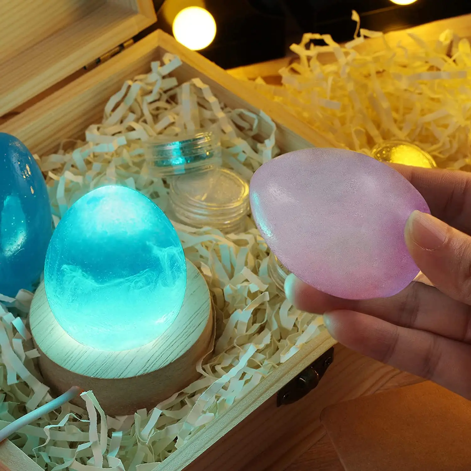 DIY One-piece Spherical Crystal Silicone Mold Dry Flower Sphere Night Light Mirror Epoxy Mold Home Decoration Storage