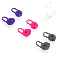 3Pairs Silicone Ear Tips for HUAWEI AM66 Eartips for Honor XSport Pro Anti-drop Earhook Freelace Vitality Edition Headphone Tips