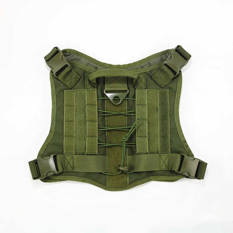 

70-95cm Police Patrol Dog Vest Outdoor Walk Hunting Training Nylon Waterproof Protection Waistcoat Dogs Clothes