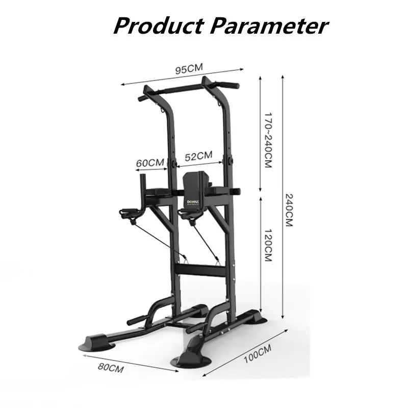 Palestra Fitness multifunzione Pull-up Rack barra orizzontale peso allenamento muscolare Body Building attrezzatura per il mento maniglia con