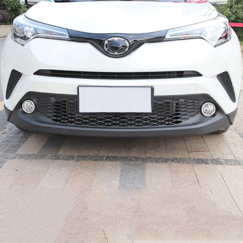 Auto Accessories Head Light Front Foglight Circle Cover Frame For Toyota C-HR CHR 2017 2018 2019