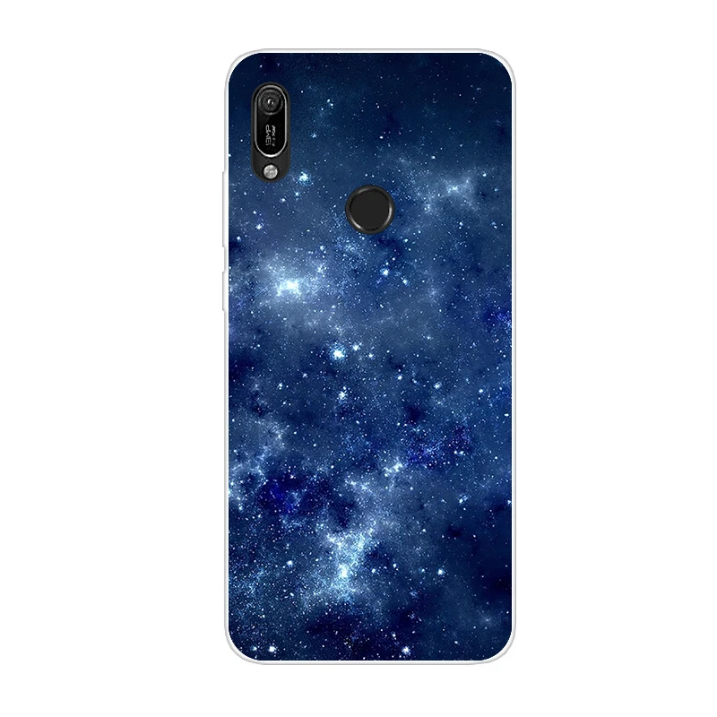 For Honor 8A Case huawei honor 8A prime cover Silicone TPU back Cover On Huawei Honor 8A JAT-LX1 Honor 8A prime JAT-L41 flower