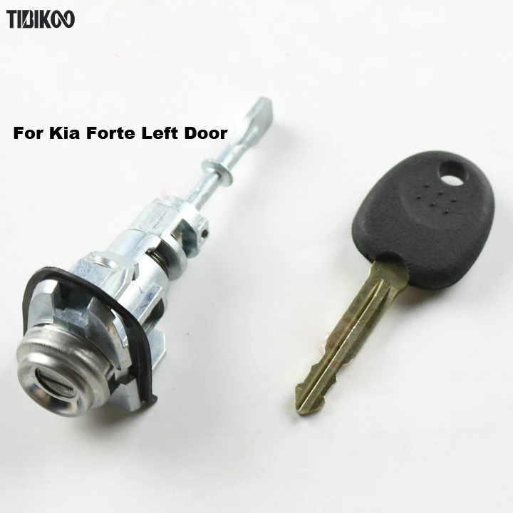 Car Lock Cylinder for Kia Forte Full Door Lock Core Iginition Lock Cylinder Auto Left Front Door