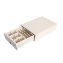 HSPOS supermarket small cash drawer 4 Bill holders 6 removable Coin holders Support for the RJ11 interface HS-208