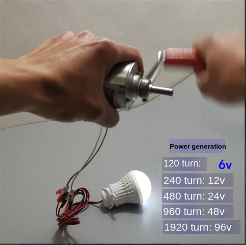 55W DC มอเตอร์ DC120V/220V 2500RPM เครื่องกำเนิดไฟฟ้าครัวเรือนขนาดเล็ก Wind Turbine High Power เครื่องกำเนิดไฟฟ้า