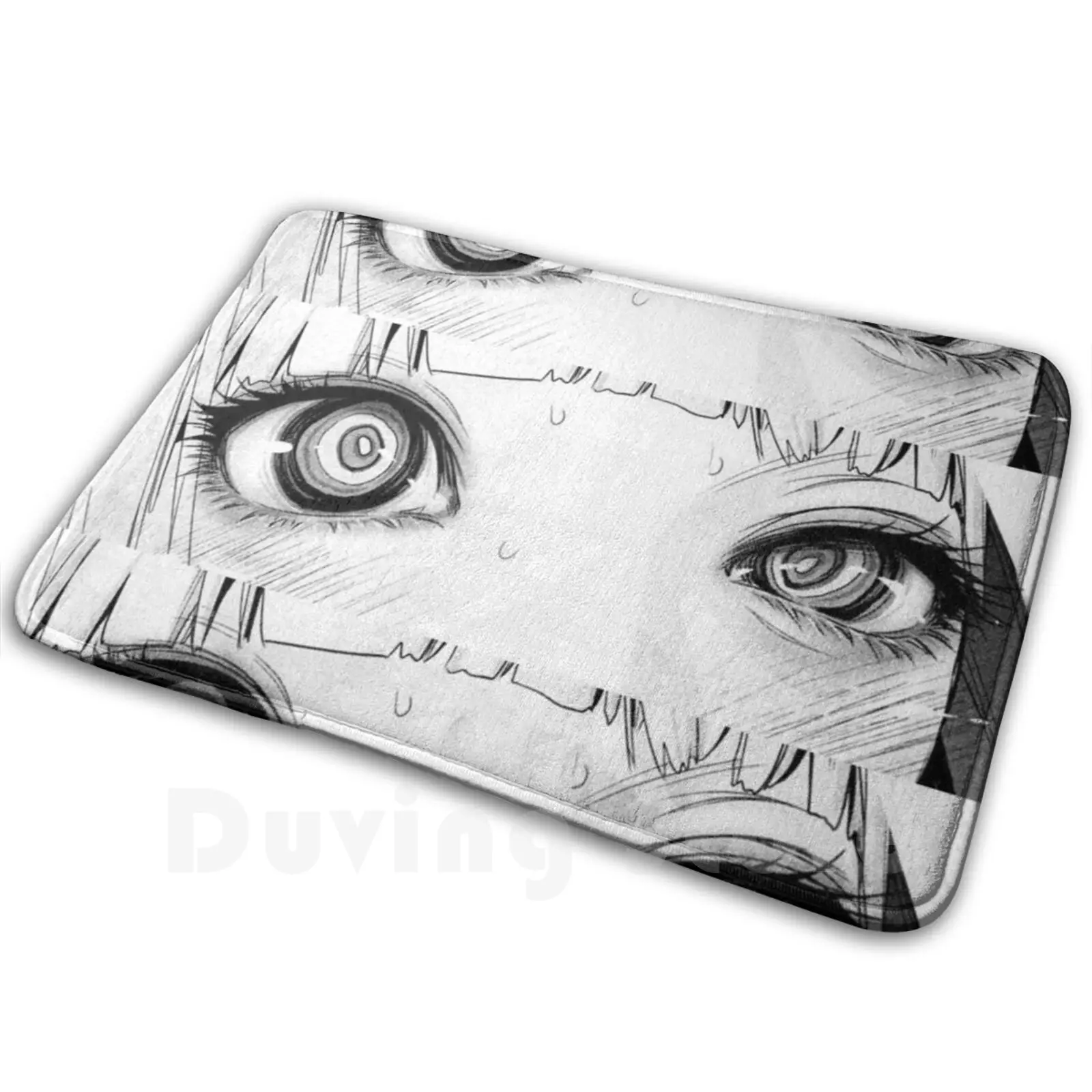 Manga Anime Girl-Eyes Mat Rug Carpet Anti-Slip Floor Mats Bedroom Anime Manga Japan Hentai Sexy Ddlg Kawaii Asia Japanese