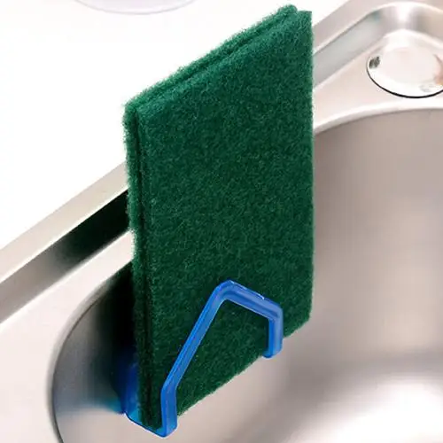 Sponge Dishcloth Dish Towel Rack Hanging Holder Suction Cup Sink Kitchen Tool Sink Drain Rack Sponge Storage Drying Holder