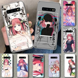 Nino nakano-Samsung Galaxy s20,s21,se,s22,s23,s24 ultra,s10,s10e,s9,s8 plus,アートギフト用の携帯電話ケース