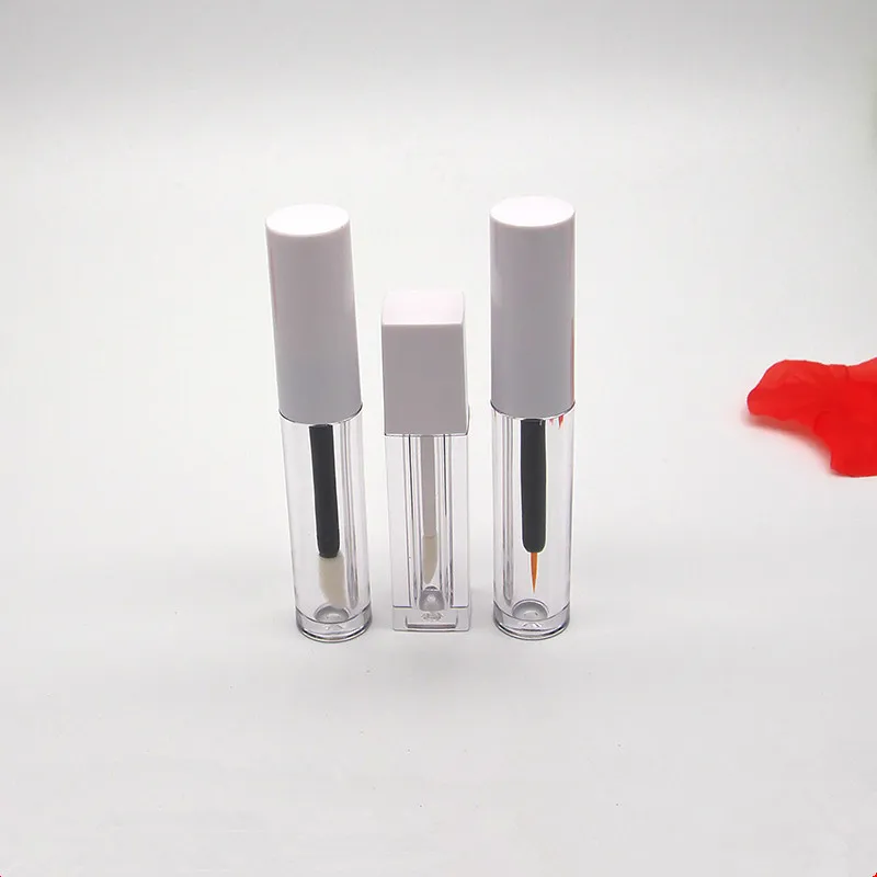 

0.8ml 1.2ml Plastic Lip Gloss Tube Mini Lipgloss Bottle,1ml Mascara Eyeliner Tube Eyelash Vials Empty Sample Cosmetic Container