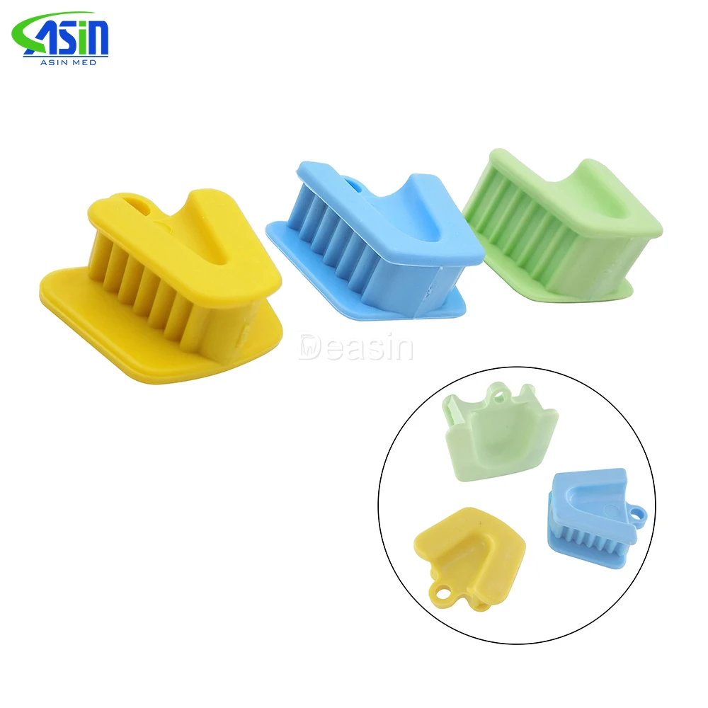 New Arrival 3pcs Dental Mouth Prop Bite Block Rubber Opener Retractor L,M,S DEASIN