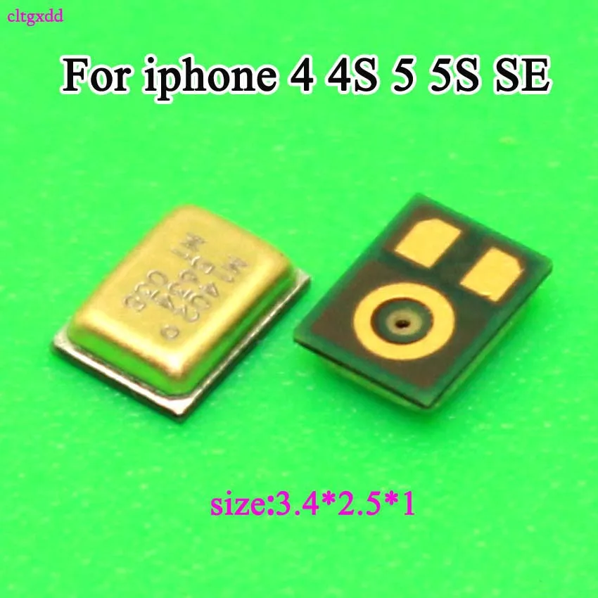 1piece  Speaker Microphone Inner MIC For iPhone 4 4S 5 5S 6 6S 7 8 Plus X XS Max XR Inner Microphone Chip Repair Parts