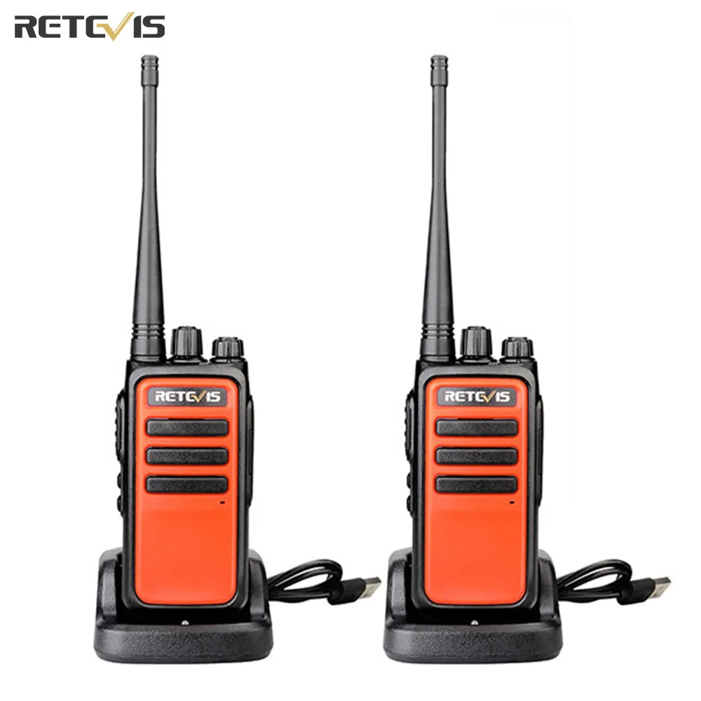 

2 pcs Retevis RT666 Walkie Talkie PMR Radio PMR 446 Two Way Radio Transceiver Comunicador Walkie-Talkie Hotel PTT Hotel Factory