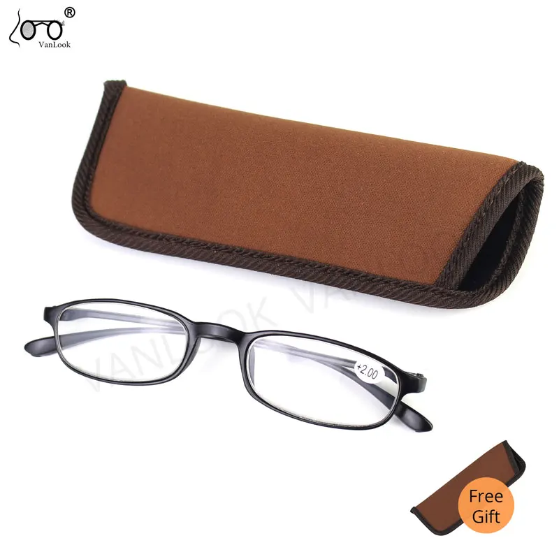 

TR90 Thin Optics Reading Glasses Mini for Sight Women Men Clear Ladies Diopter Eyeglasses 1.0 1.5 2.0 2.5 3.0 3.5 4.0