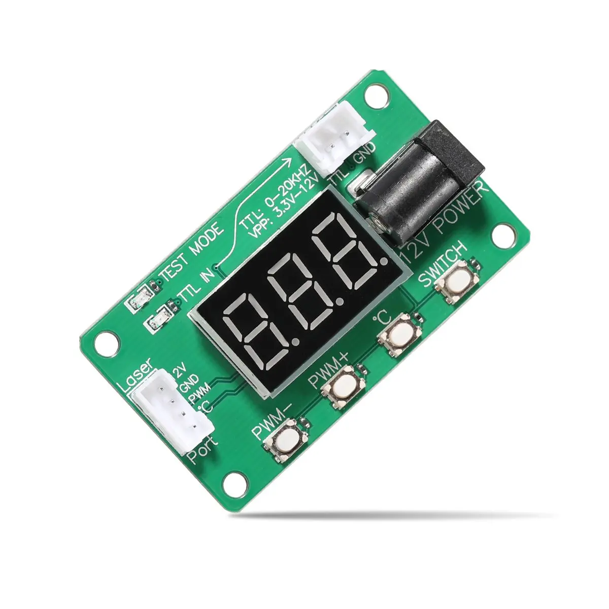 Scheda interruttore laser NEJE PWM/temperatura per modulo laser controllo pwm manuale con cavo