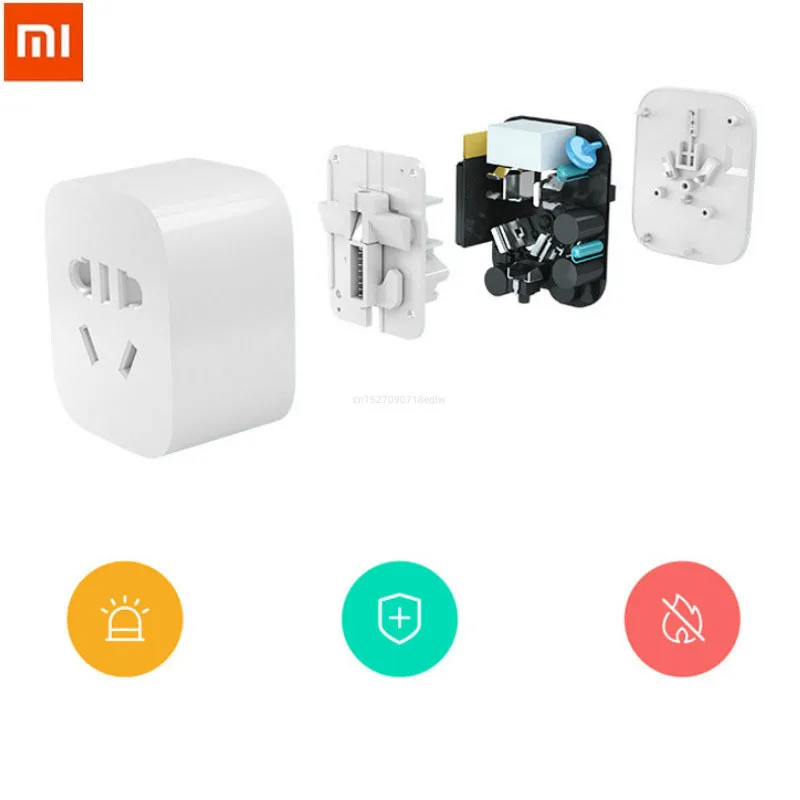 Xiaomi Smart Home Socket Plug Bacic Bluetooth Gateway Version Wireless Remote Socket Adaptor Power For Smart Xiaomi Phone App