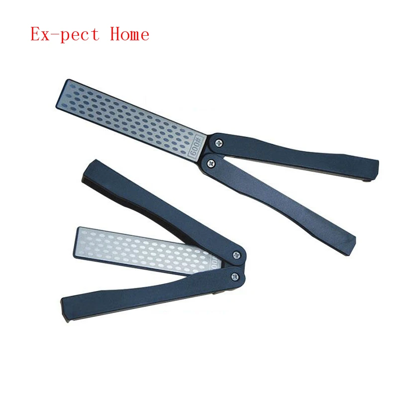 Outdoor Knife Sharpening Stone Double Sided Folded Pocket Sharpener Diamond Knife Sharpening Stone Kitchen Tool