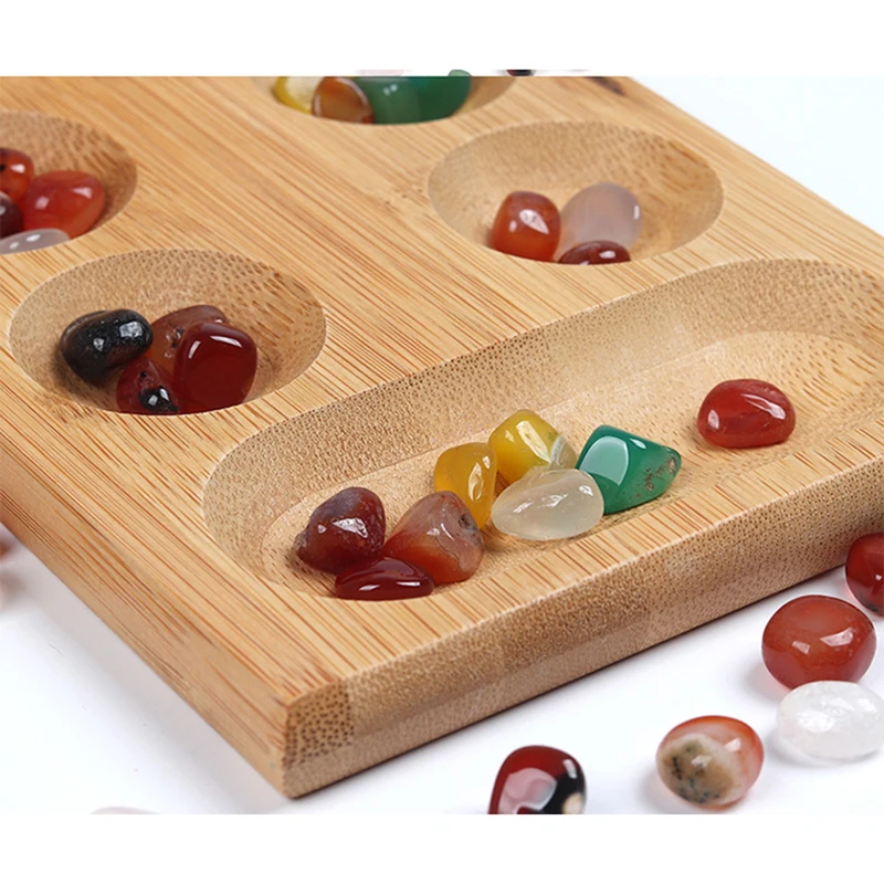 Returning the particles to the warehouse Chess African Mancala Children's logical thinking training toys educational Game IF04