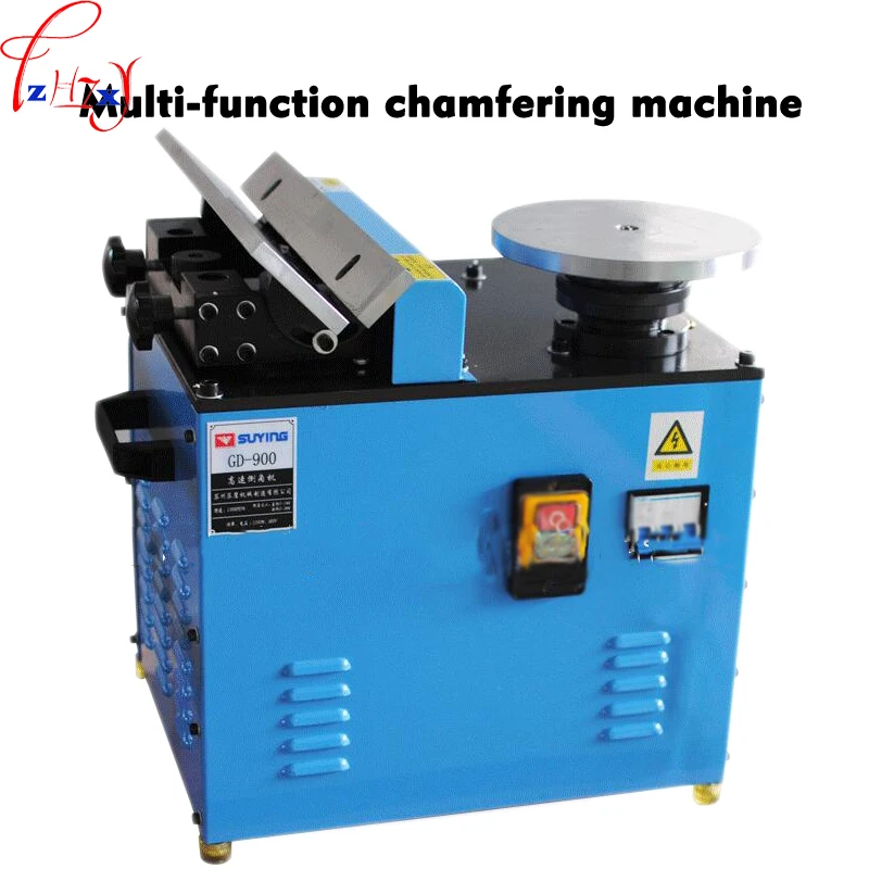 380V Multifunctional Chamfering Machine GD-900H Table High Speed Compound Chamfering Machine Tool 1100W 1PC