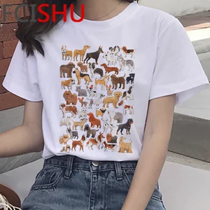 Weibliche Harajuku Kawaii t -Shirt, Hundekoffer, Inu Shiba, französische Bulldogge, Border Collie, Corgi, Mops, Top Summer 5 Hauptverkäufe Shiba Shiba Inu - №3