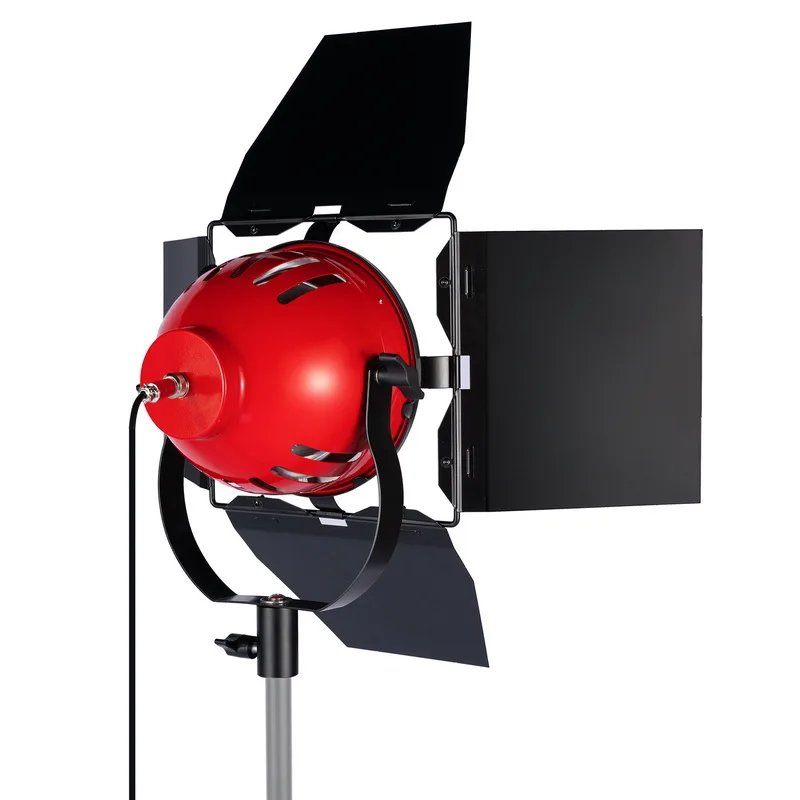 Selens Studio Light 65W 5500K 104 Beads LED Red Head Dimmable Light with Stand for Photo Photography Portrait Product Shooting S