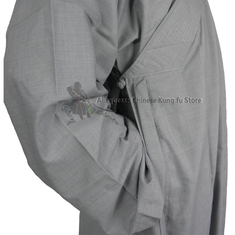 Cotton Buddhist Robe Shaolin Monk Dress Kung fu Uniform Meditation Suit Costumes Unisex