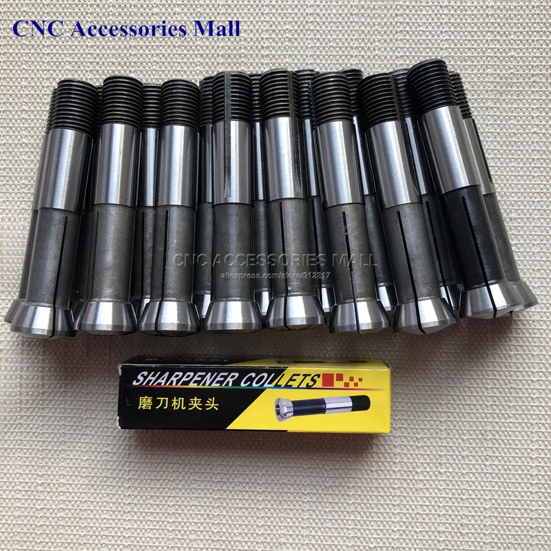 17pcs/Pack Sharpener Collets for Tool Grinder U2