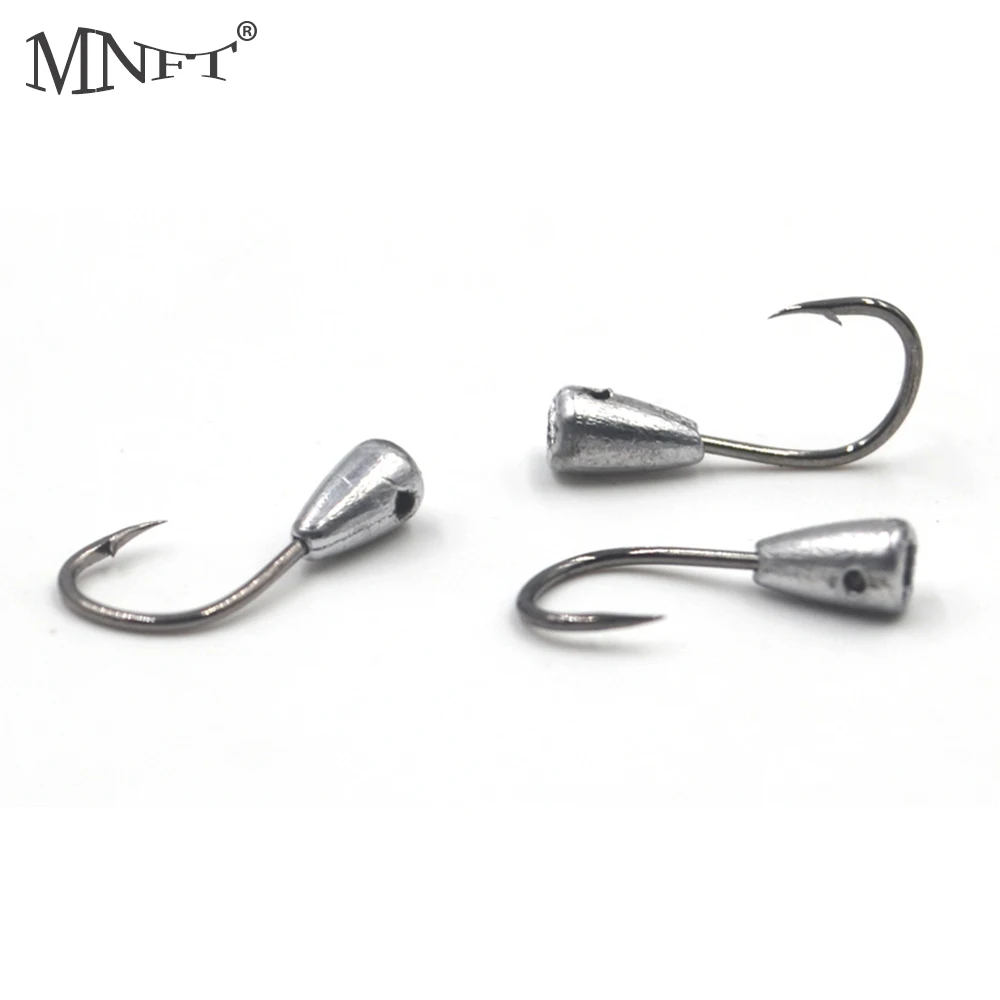 MNFT 100Pcs Circle Carp Eyed Fishing Hook Carassius Barbed Fishing Hook Jig Head Stand Fishhook Size 1# 2# 4# 5# 6# 7# 8#