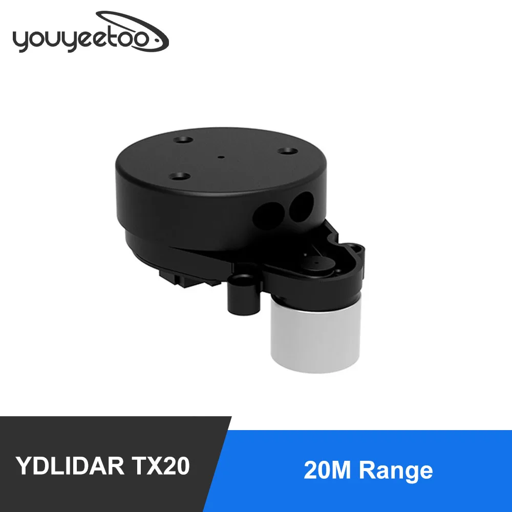 

YouyeetooSmartfly EAI YDLIDAR TX20 диапазон частот 4000 Гц Частота сканирования 5-12 Гц угол сканирования 360 расстояние 0,1-20 м