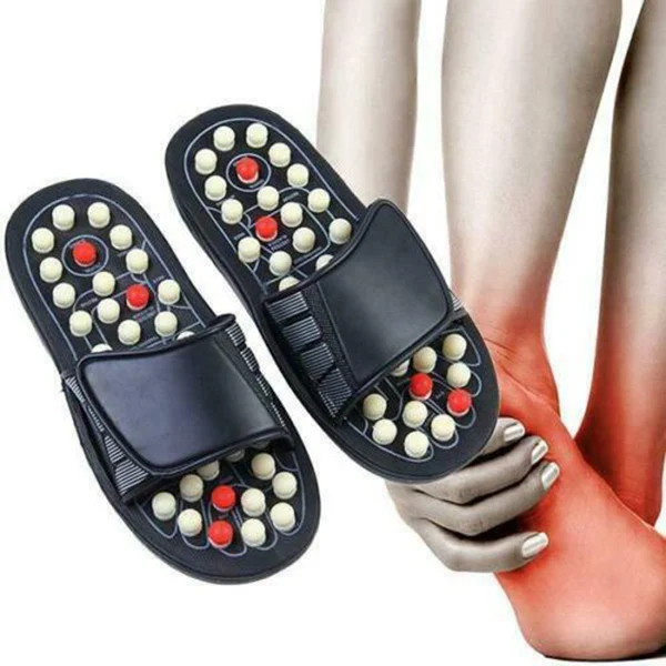 Acu-Point Slippers Accupressure Massage Foot Massager Flip Flop Sandals for Women Men