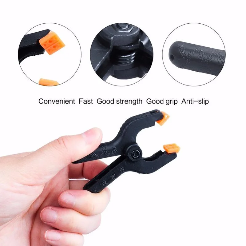 3 Pcs Plastic Nylon Toggle Clamps For Woodworking Spring Clip Photo Studio Grampo Clamp Hout
