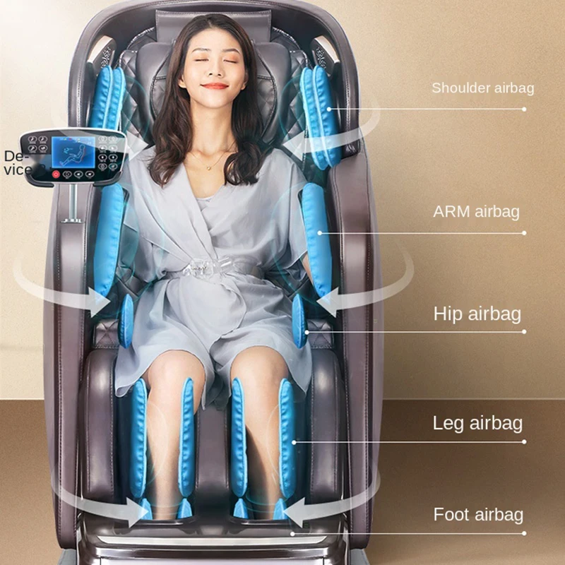 Electric New Massage Chair Full-automatic Home Space Luxury Cabin Full-body Multi-function Elderly Device Customization