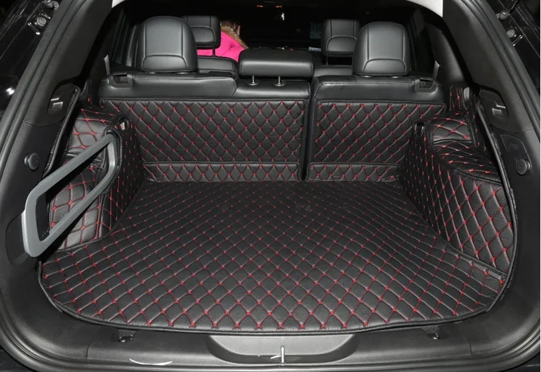 

Good quality! Custom special car trunk mats for Jeep Cherokee 2018-2014 cargo liner mats boot carpets styling for Cherokee 2015