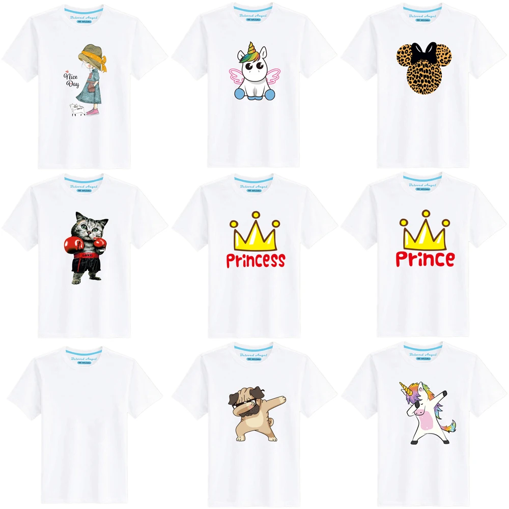 

Brand New Baby Boys Girls T-Shirt For Summer Children T-Shirts Kids Cotton Casual Clothing Shirts Boy Girl Tops Tee 3-15 Yrs