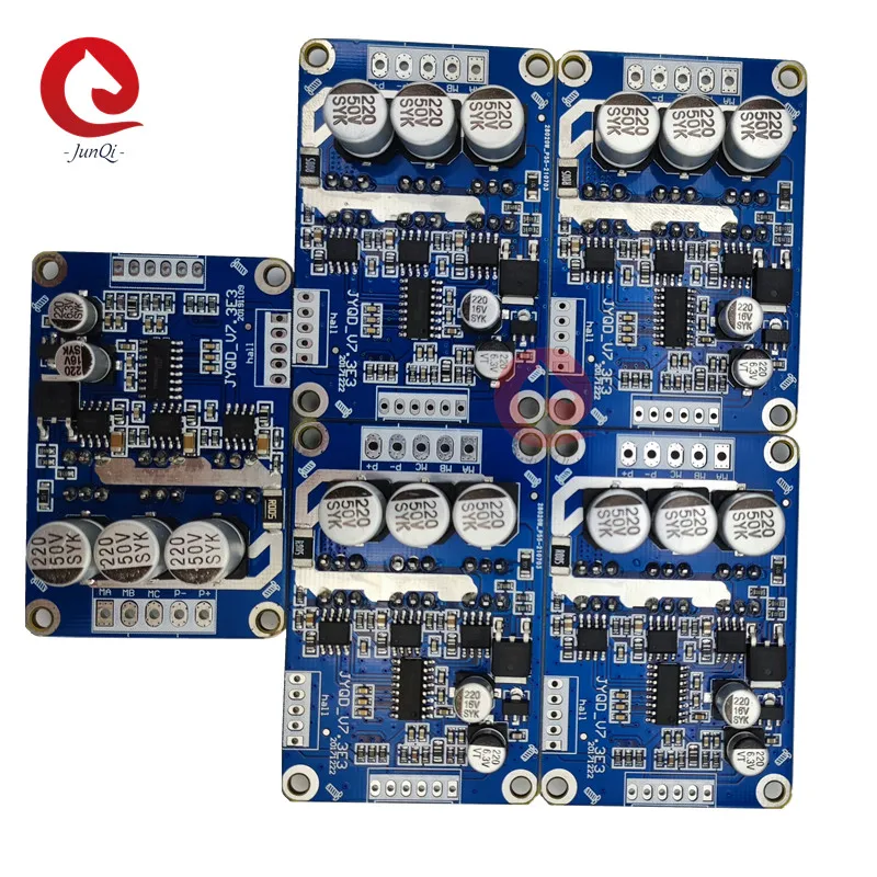 

5 pcs of JYQD_V7.3E3 DC12V-36V 500W High Power Brushless Motor PWM Controller Driver Board Hall BLDC Driver Board