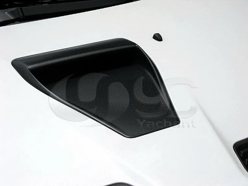 Car-Styling Carbon Fiber CF Hood Scoop Fit For 2008-2012 Mitsubishi Lancer EVO X EVO 10 CS Style Hood Scoop