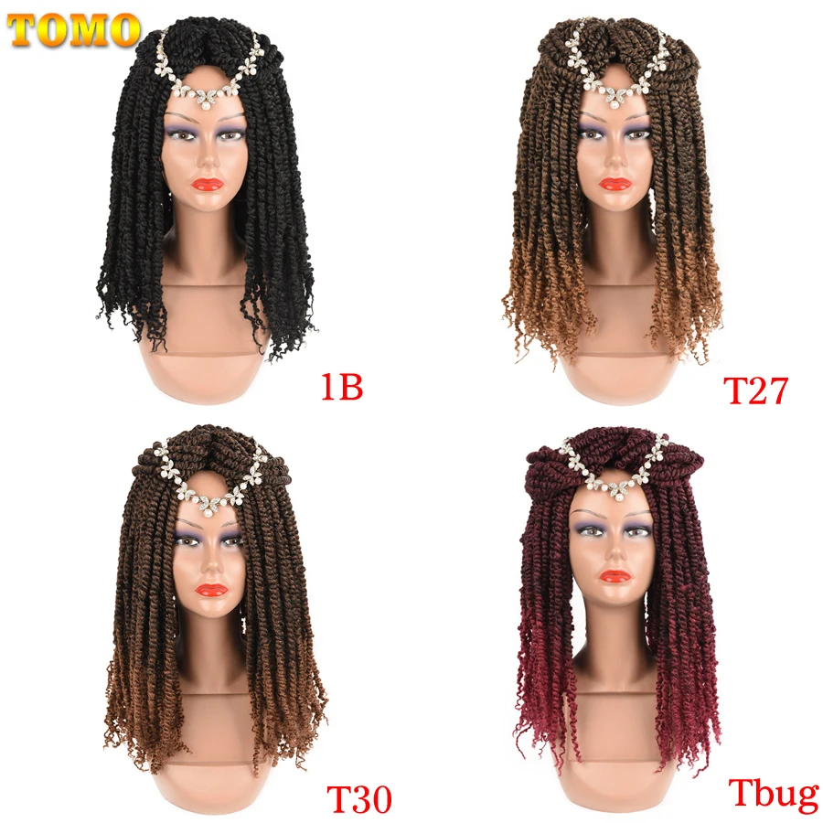 TOMO Fluffy Passion Twist Crochet Hair for Women 12/18/24