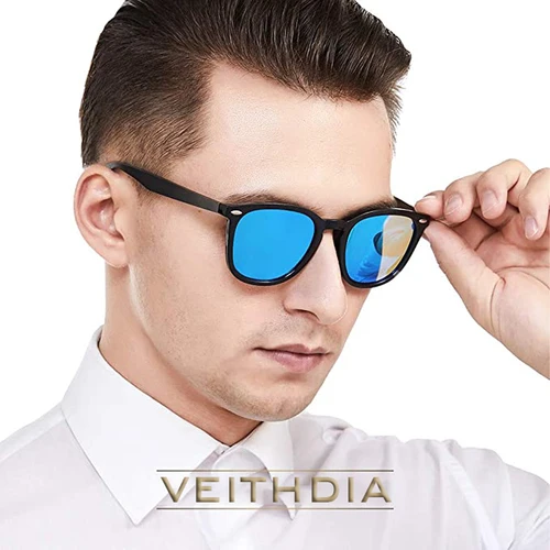 Imagen 2 del producto VEITHDIA-gafas de sol polarizadas UV400 para hombre y mujer, lentes fotocromáticas para deportes, pesca, Camping, senderismo, conducción, VT6116
