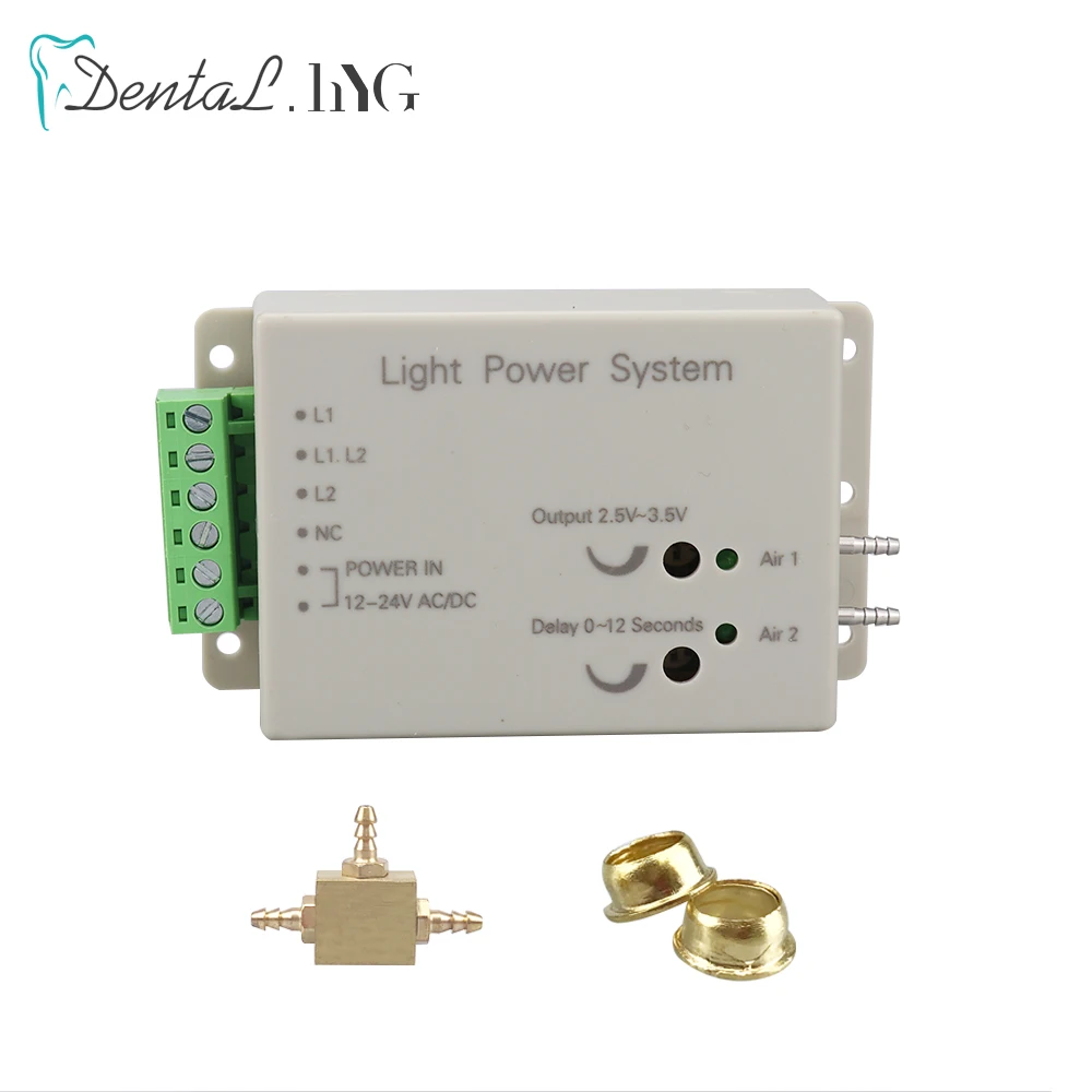 Tandheelkundige Fibre Optic Handstuk Licht Power Systeem Unit Voor 6 Gaten Dental Led Fiber Optic Handstuk Air Turbine