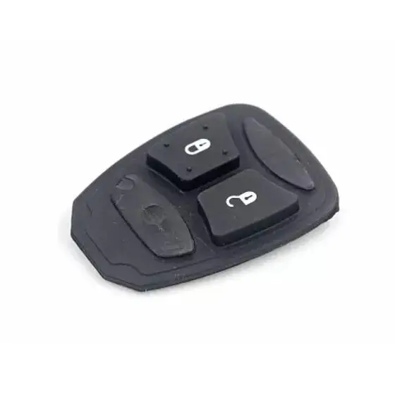 2 Buttons Big Rubber Button Pad  For Chrysler 2B Key pad for Dodge Car Remote Key Cases Covers