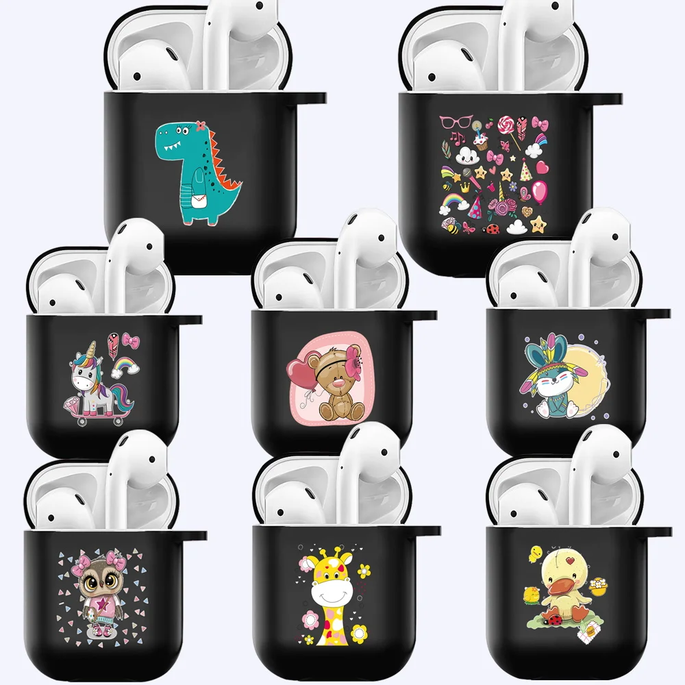 

For Apple AirPods 1st / 2nd Generation Soft Silicone Earphone Cover Airpods Case Accessories Earphone Protective Sleeve