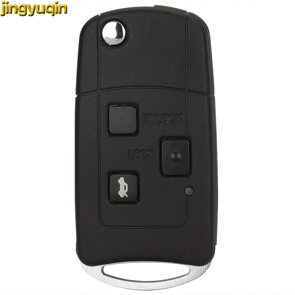 

Jingyuqin 3 кнопочный обновленный чехол для Toyota Camry Avensis Corolla Yaris Rav4 раскладной сменный