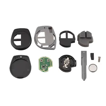 2 Düğmeli Uzaktan Kumandalı Araba Anahtarı Kılıfı HU87 Bıçak ID46 Çip SUZUKI Swift Ignis SX4 Alto için Uygun Anahtar Kılıfı 10 best sales Suzuki Wagon R anahtarı - №4