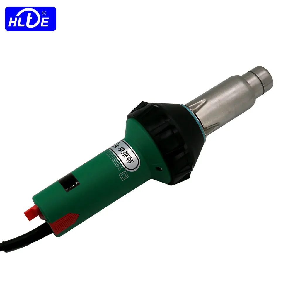 HLTE-D20S 230V 2000W Plastic welding gun heat torch hot air blower welder for PVC/PP/PE,Temperature display+Auto cooling