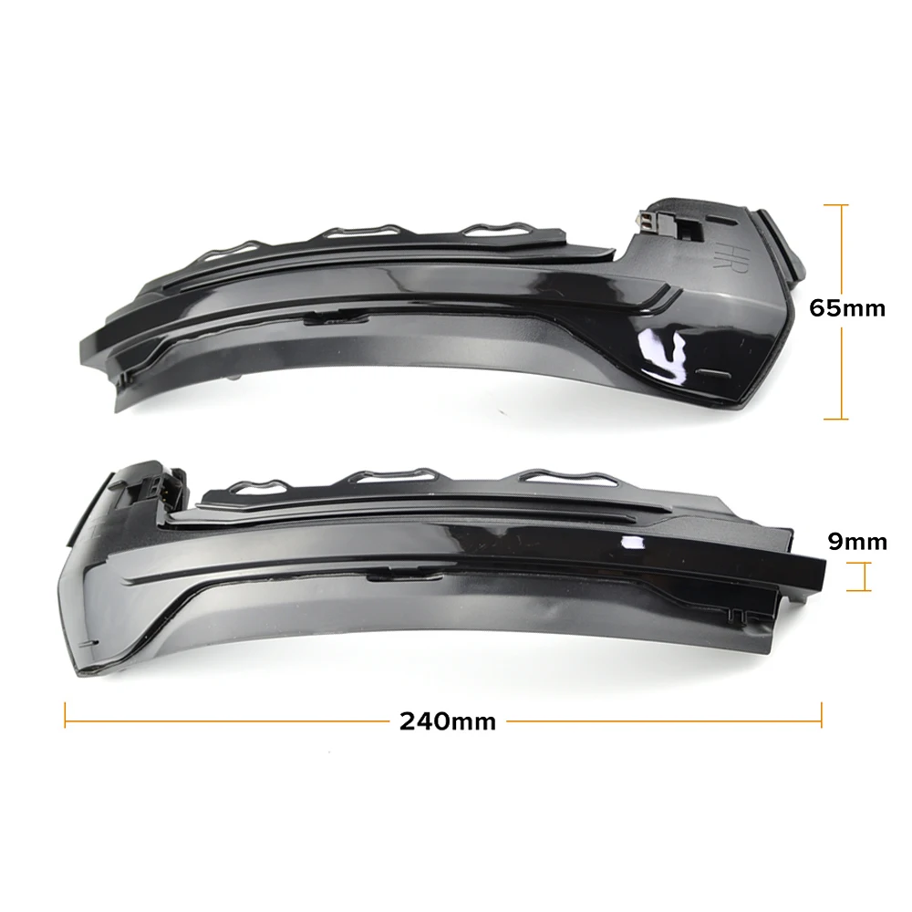 Dynamic Turn Signal LED Side Wing Rearview Mirror Indicator Blinker Repeater Light For Audi A3 8V S3 RS3 2013-2020 view 3